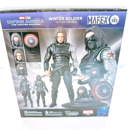 Medicom Toy MAFEX No.203 Winter Soldier Captain America Figure