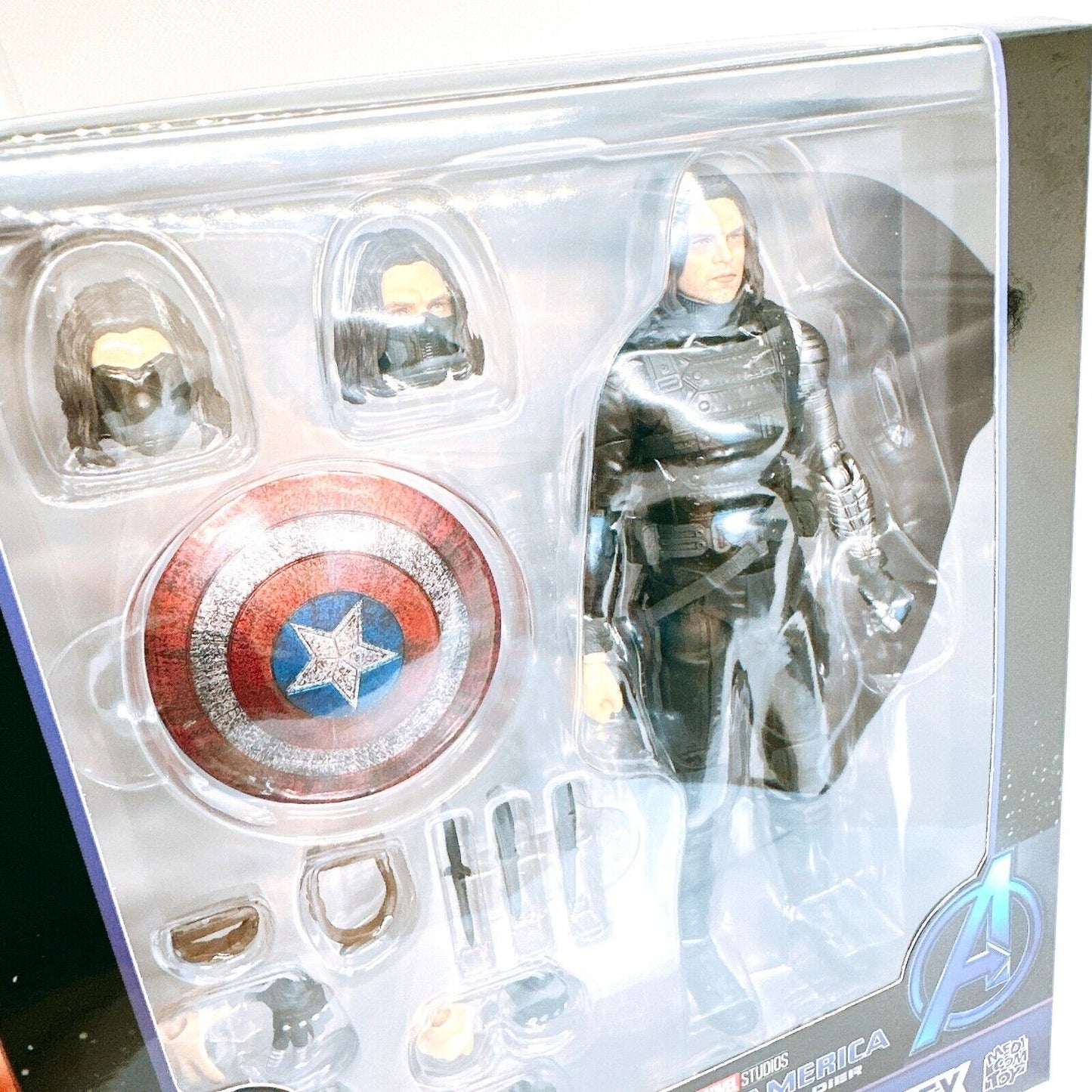 Medicom Toy MAFEX No.203 Winter Soldier Captain America Figure