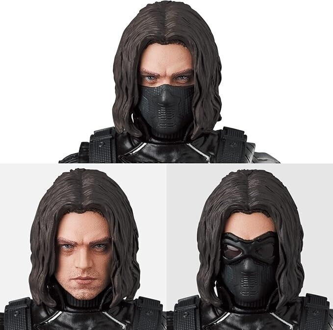 Medicom Toy MAFEX No.203 Winter Soldier Captain America Figure