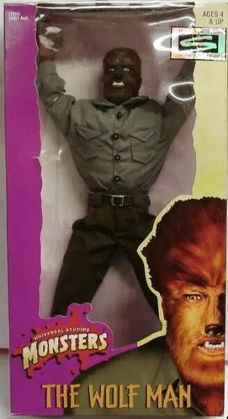 Universal Studios Wolfman Box Set Figure - Monsters Collection