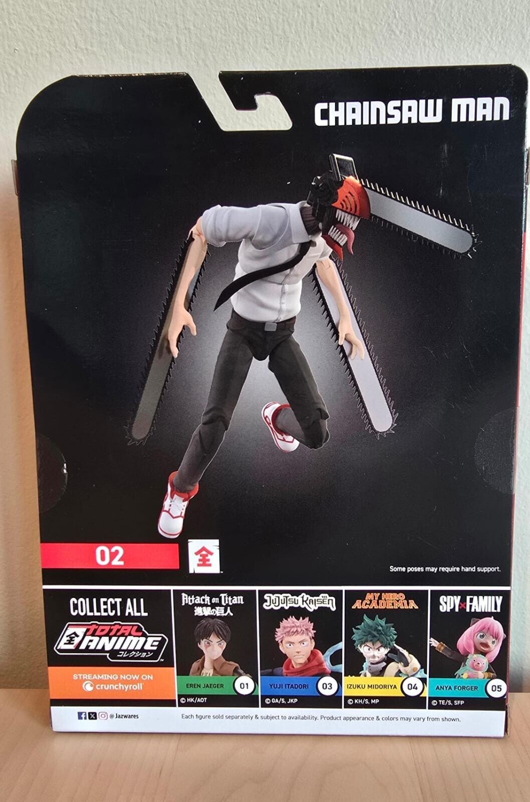 Bandai Chainsaw Man Action Figure Total Anime Collection NEW