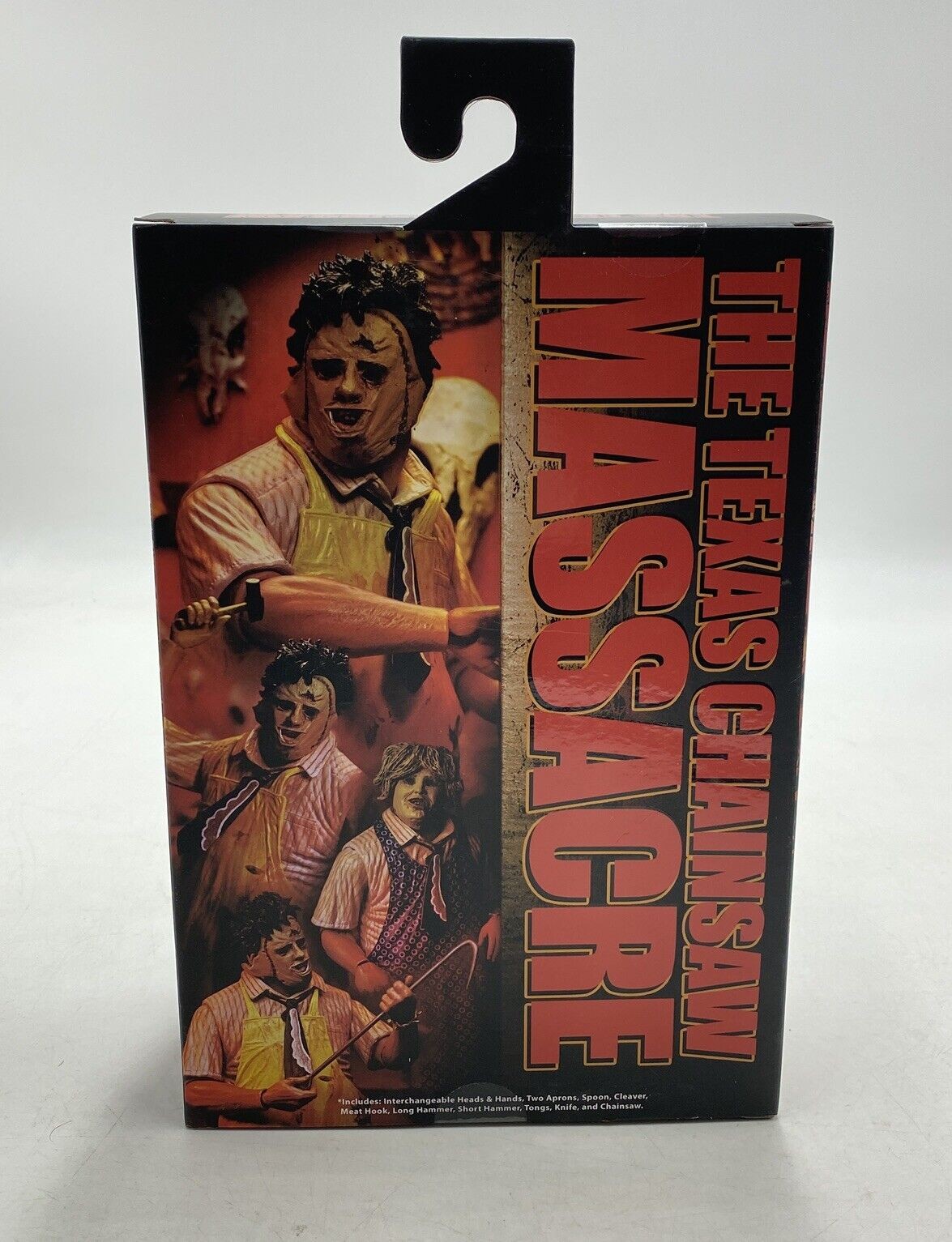 NECA Ultimate Leatherface Action Figure with Accessories, 18 cm