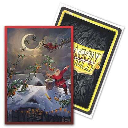 Arcane Tinmen Dragon Shield Japanese Art Brushed Christmas 2023 Deck Protector