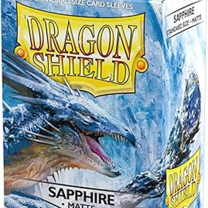 Arcane Tinmen Dragon Shield Matte Sapphire - 100 Card Sleeves