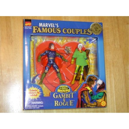 Toy Biz X Men Gambit and Rogue Collectors Set