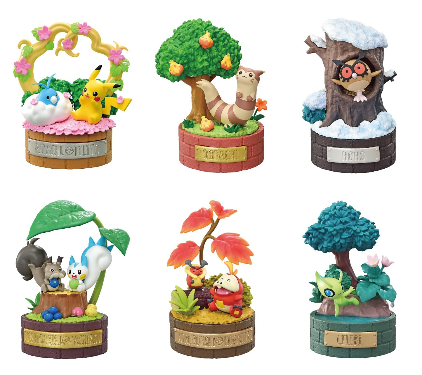 Re-Ment Pokémon Deep Green Forest Blind Box 1/6