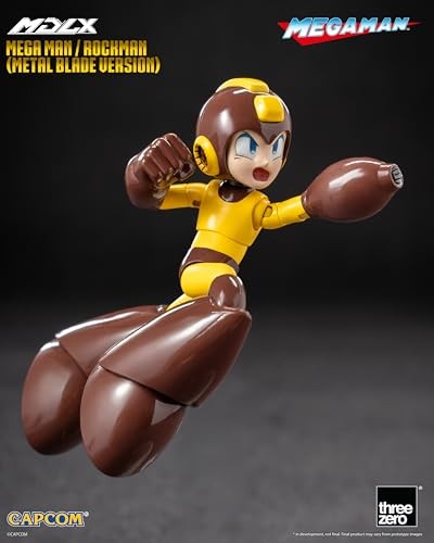 Threezero Store Mega Man MDLX Metal Blade Action Figure Pack of 1