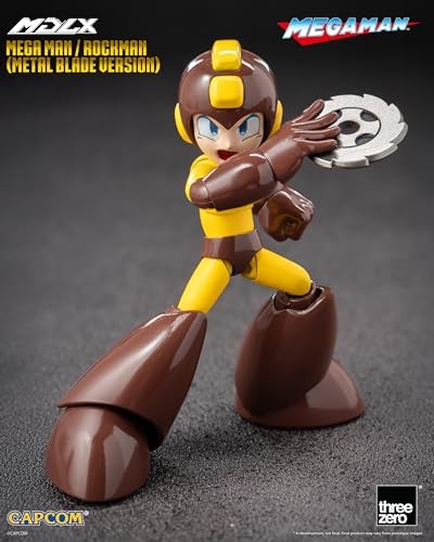 Threezero Store Mega Man MDLX Metal Blade Action Figure Pack of 1