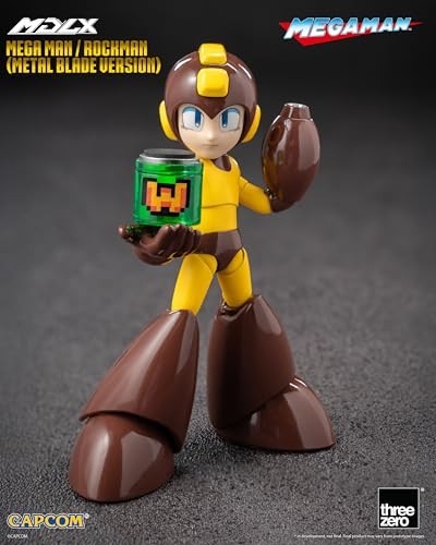 Threezero Store Mega Man MDLX Metal Blade Action Figure Pack of 1