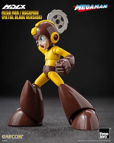 Threezero Store Mega Man MDLX Metal Blade Action Figure Pack of 1