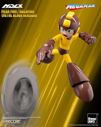 Threezero Store Mega Man MDLX Metal Blade Action Figure Pack of 1