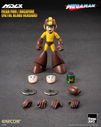Threezero Store Mega Man MDLX Metal Blade Action Figure Pack of 1