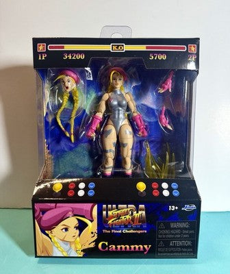 Jada Toys Cammy 6 Final Challengers Moveable Figure with Accessories
