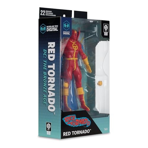 McFarlane Toys DC Red Tornado 7in Action Figure Pack of 1