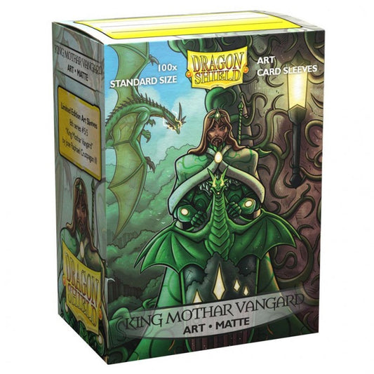 Arcane Tinmen Dragon Shield King Mothar Art Matte - 100 Count