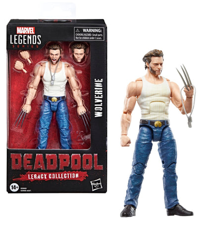 Marvel Legends Series Wolverine, Deadpool 2 Adult Collectible Action Figure (6")