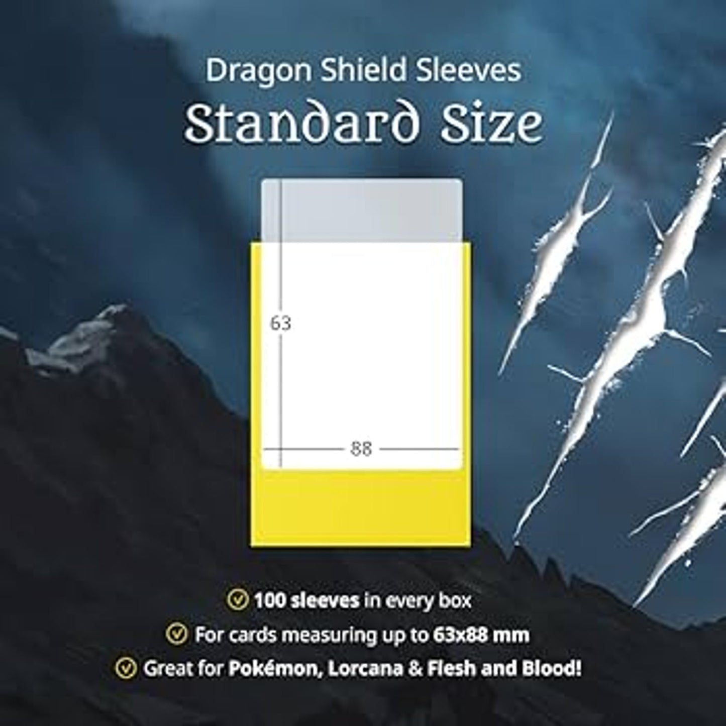 Arcane Tinmen Dragon Shield Matte Sapphire - 100 Card Sleeves
