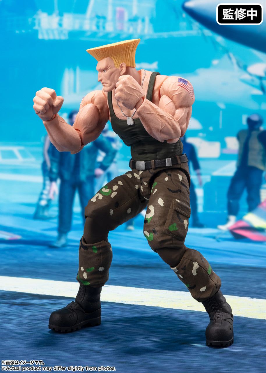 Alliance Entertainment Street Fighter Guile Outfit S.H.Figuarts Action Figure Unisex