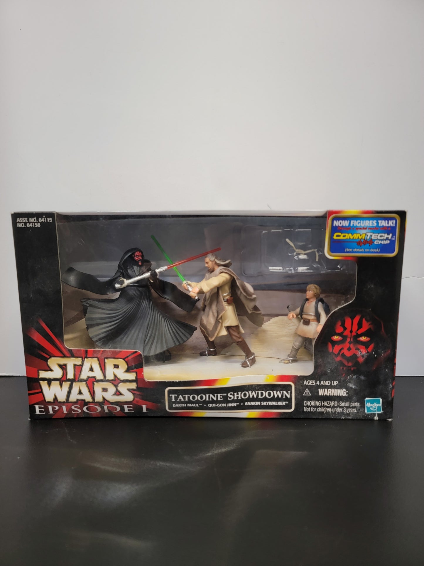 Star Wars: Episode 1 - Tatooine Showdown Darth Maul, Qui-Gon Jinn & Anakin Skywalker (Child)