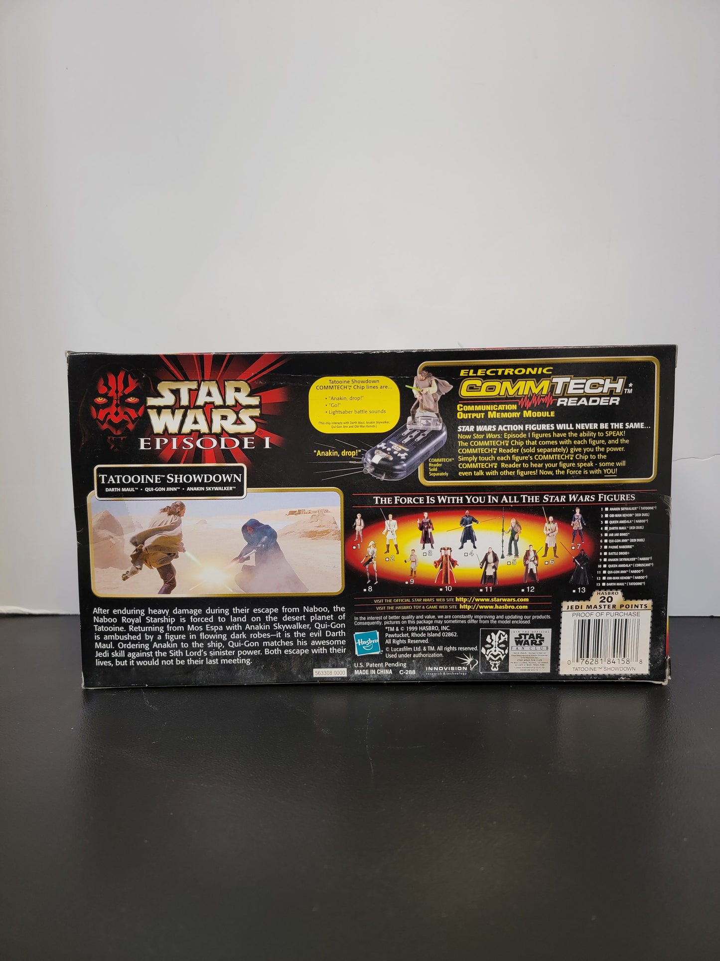 Star Wars: Episode 1 - Tatooine Showdown Darth Maul, Qui-Gon Jinn & Anakin Skywalker (Child)