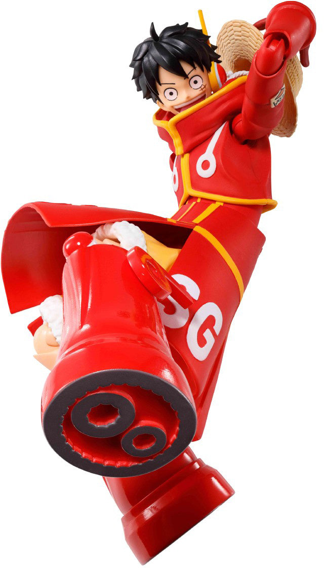 TAMASHII NATIONS S.H. Figuarts Monkey D. Luffy Action Figure 5.9"