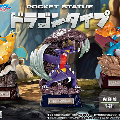 Re-ment Pokémon Pocket Statue Dragon Type, 6 Packs Box