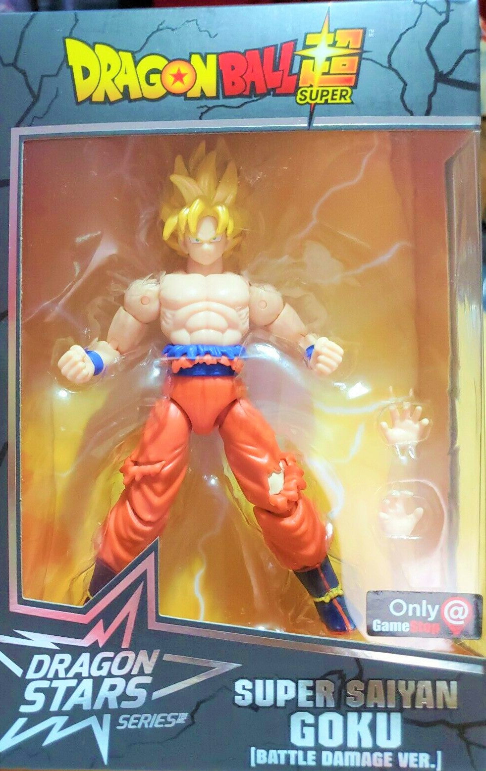 Bandai America Super Saiyan Goku Dragon Ball Action Figure