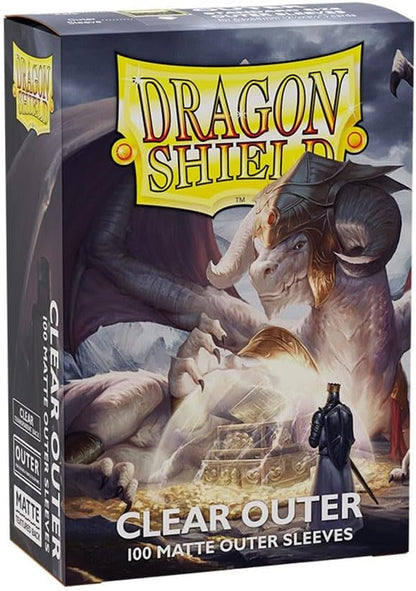 Arcane Tinmen Dragon Shield Matte Clear Card Sleeves - 100 Count