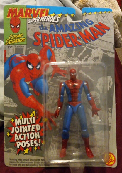 Toy Biz Nick Fury With Missile Launching Jetpack Spider-Man