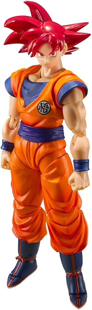 Tamashii Nations S.H. Figuarts Super Saiyan God Son Goku Figure