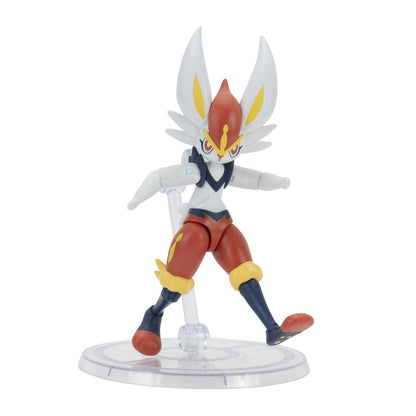 Jazwares Pokémon Cinderace 6-Inch Articulated Action Figure