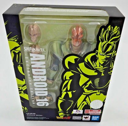 Bandai SH Figuarts Android 16 Dragon Ball SDCC Exclusive New