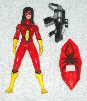 Spiderman Spider-Woman Action Figure Black Widow Assault Gear