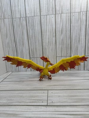 Jazwares Pokemon Moltres 6" Articulated Battle Figure with Stand