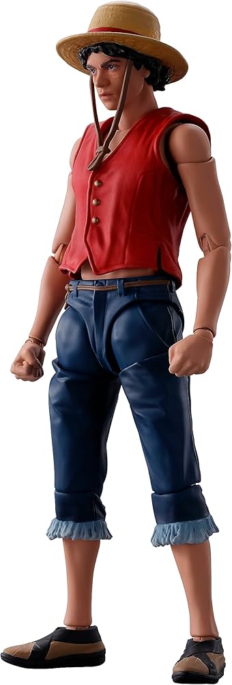 TAMASHII NATIONS S.H. Figuarts Monkey D. Luffy Action Figure 5.9"