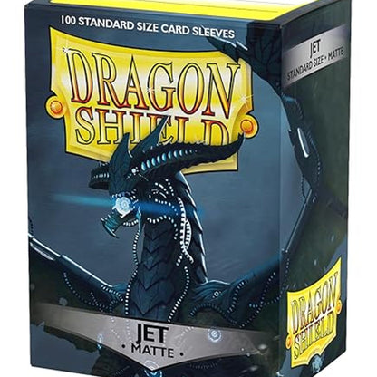 Arcane Tinmen Dragon Shield Matte Jet Card Sleeves - 100 Count