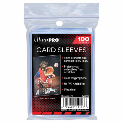 Ultra Pro Deck Protector Sleeves 66x91 mm, 100 Count