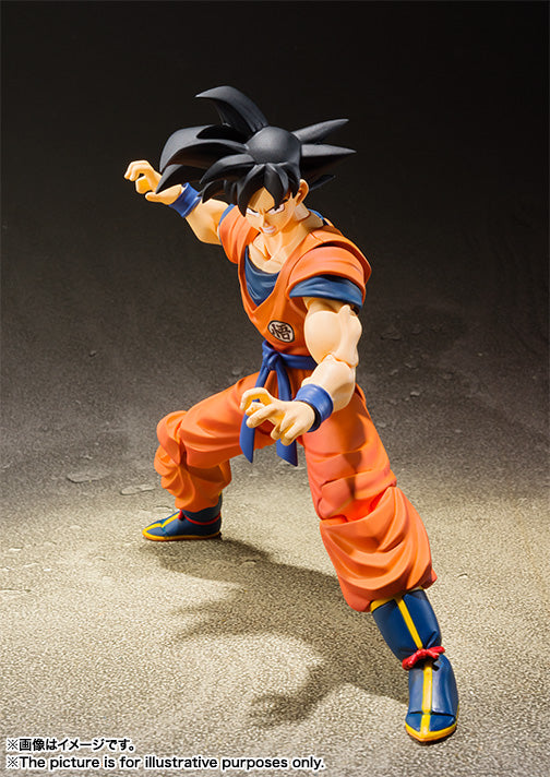 Tamashii Nations Son Goku Saiyan Raised Earth Dragon Ball Z