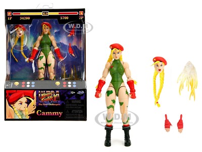 Jada Toys Cammy 6 Final Challengers Moveable Figure with Accessories