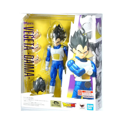 TAMASHII NATIONS Dragon Ball Vegeta S.H.Figuarts Action Figure, 14 cm