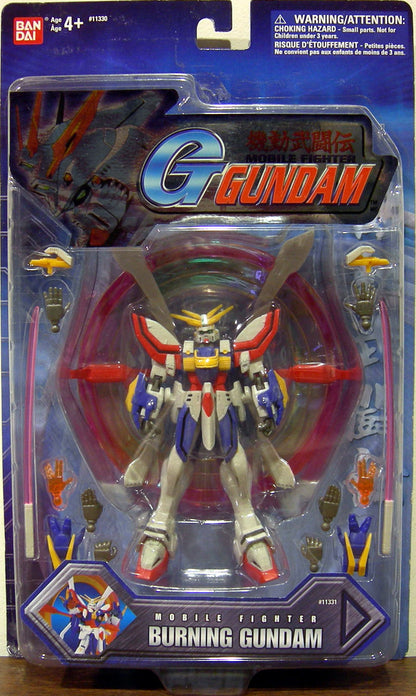 Bandai Burning Gundam Action Figure #11331 2002 NRFP