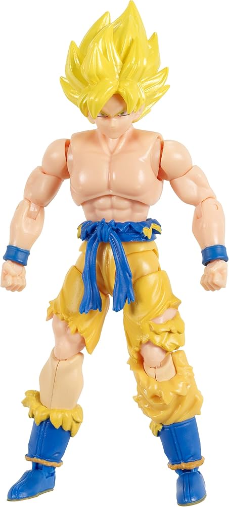 Bandai America Super Saiyan Goku Dragon Ball Action Figure