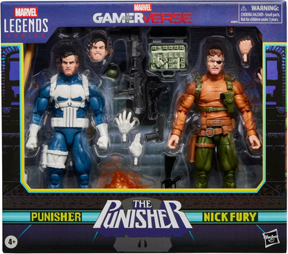 Hasbro Marvel Legends Punisher & Nick Fury Action Figure 2-Pack