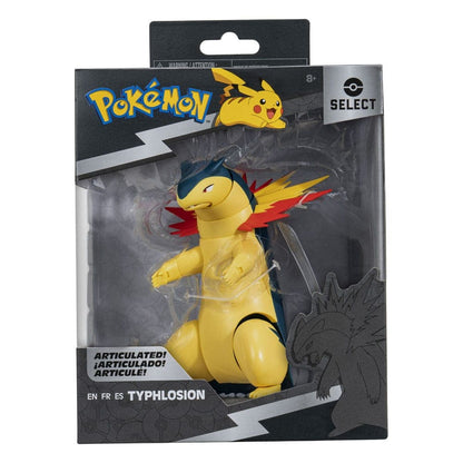 Pokemon Typhlosion Action Figure, Jazwares, 6-Inch