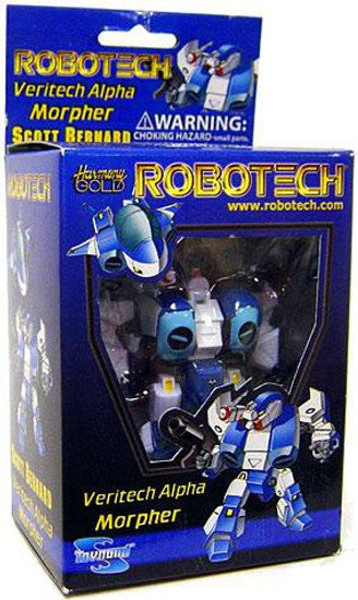 Robotech Veritech Alpha Morpher Scott Bernard Action Figure Blue