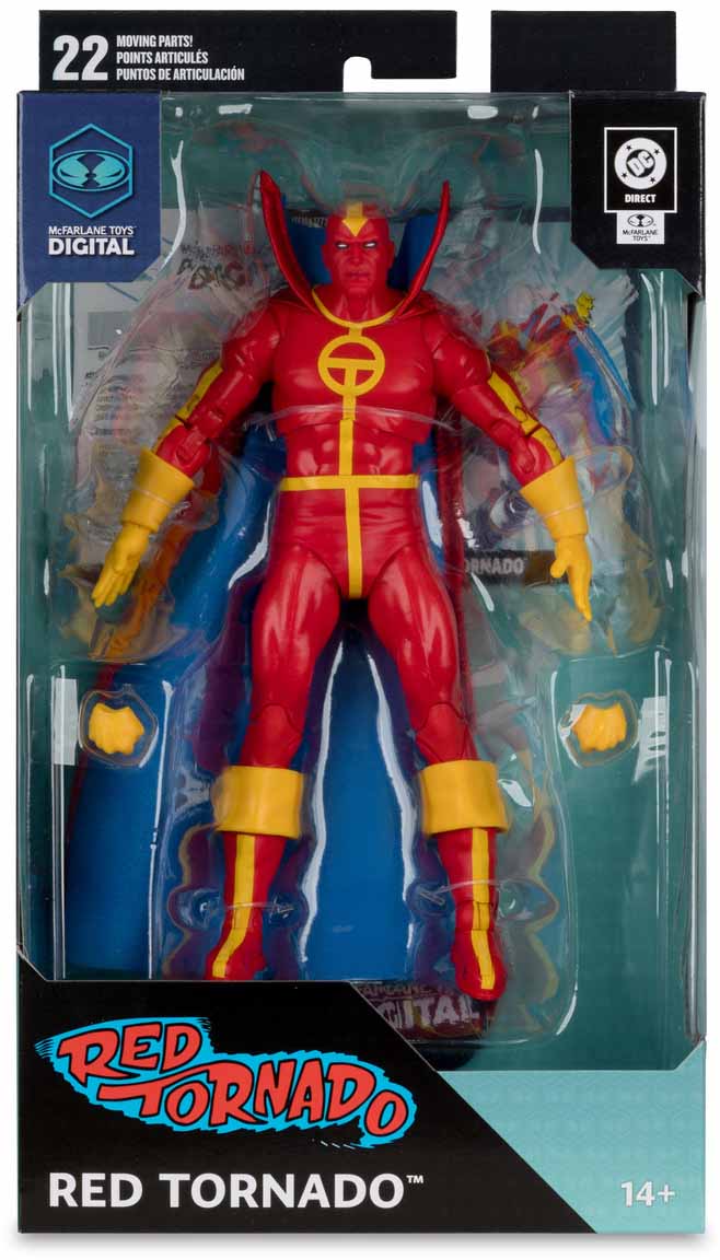 McFarlane Toys DC Red Tornado 7in Action Figure Pack of 1
