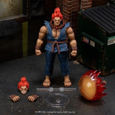 Jada Toys Akuma 6" Figure with Accessories Ultra Street Fighter II