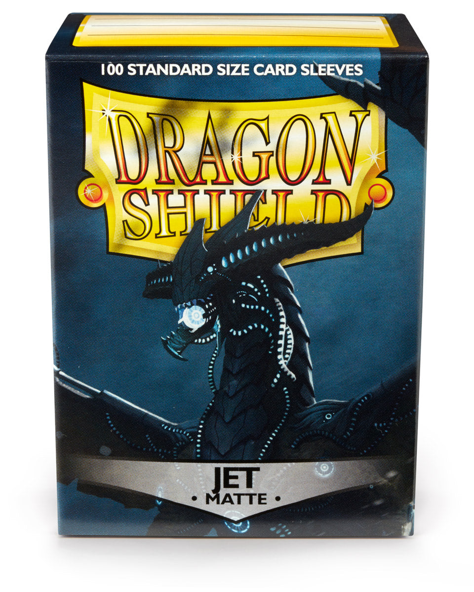 Arcane Tinmen Dragon Shield Matte Jet Card Sleeves - 100 Count