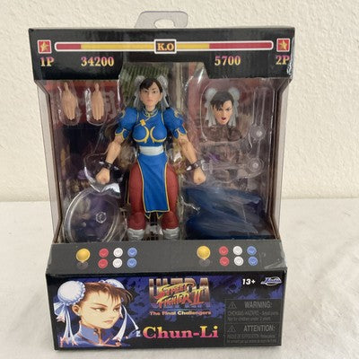 Jada Toys Chun-Li 6" Figure with Accessories, Ultra Street Fighter II