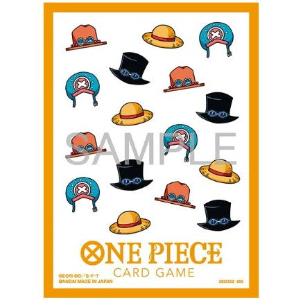 Bandai One Piece Card Game Sleeves 13 Hat Patterns New